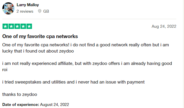 Отзывы о партнерке Zeydoo