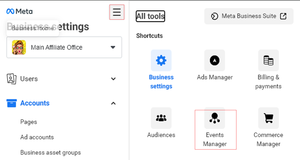 Настройка Conversion API 