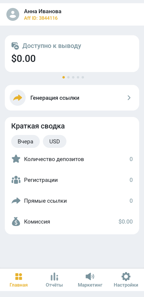 Как выглядит приложение ПП