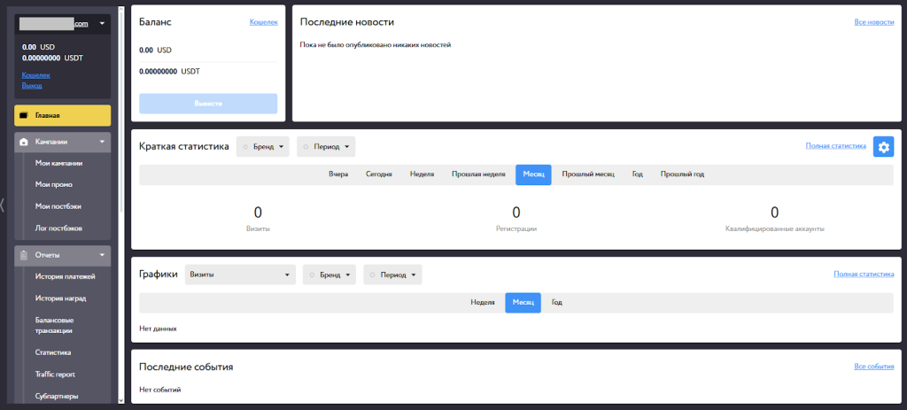 Наша стата пока пустая и печальная. Но это – временно