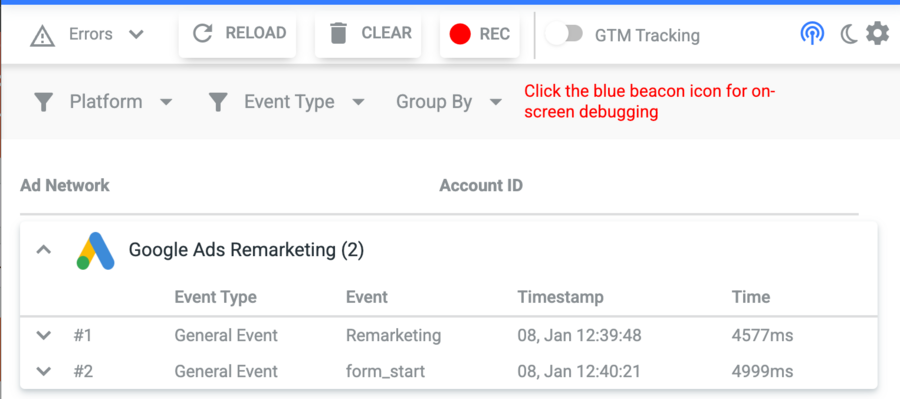 Залив на Гугл с 0 до результата