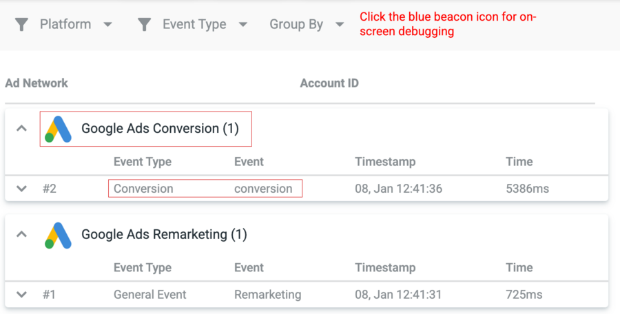 Залив на Гугл с 0 до результата